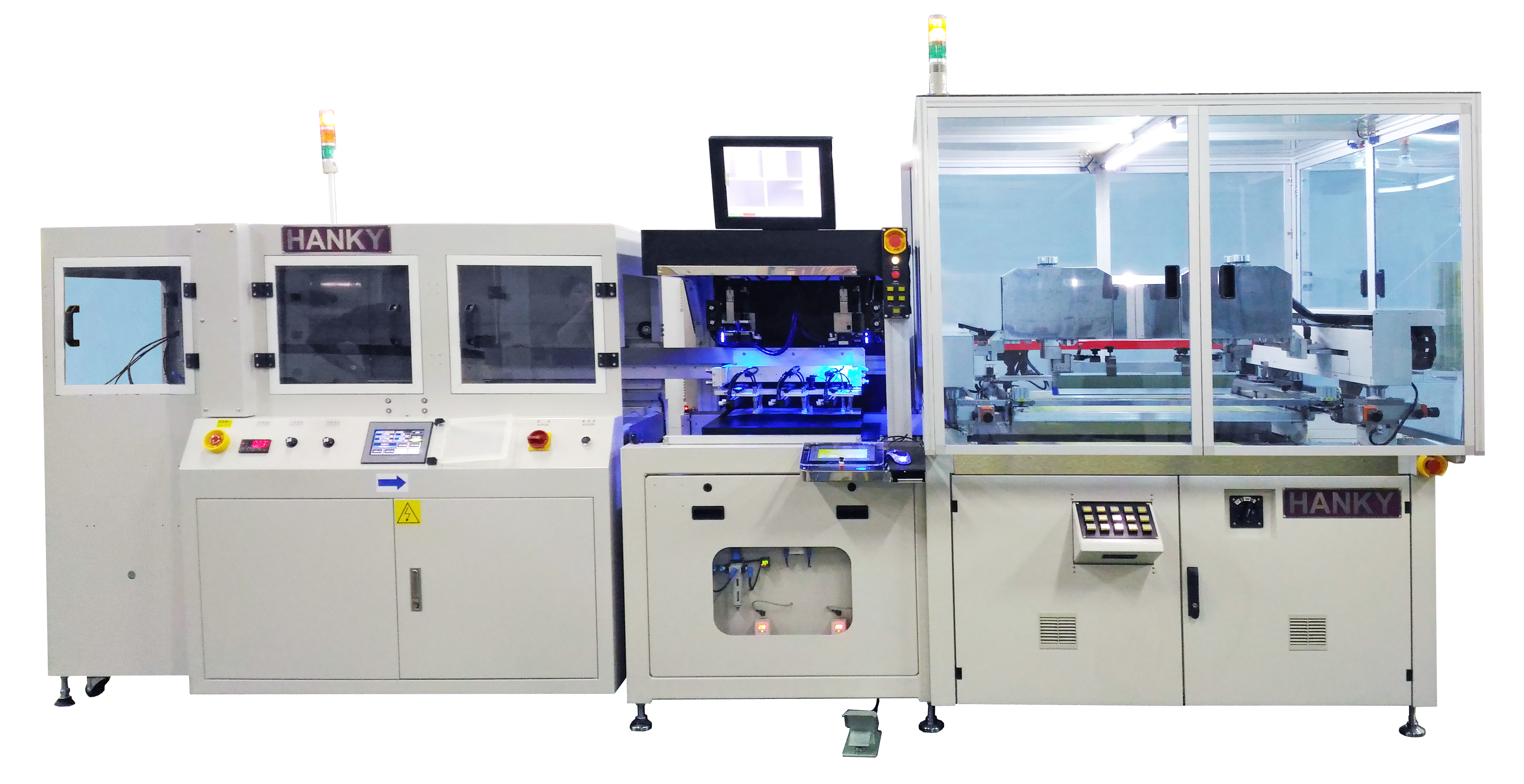 Automatic Thin Film Screen Printer<br/>（Working direction: Left to Right）